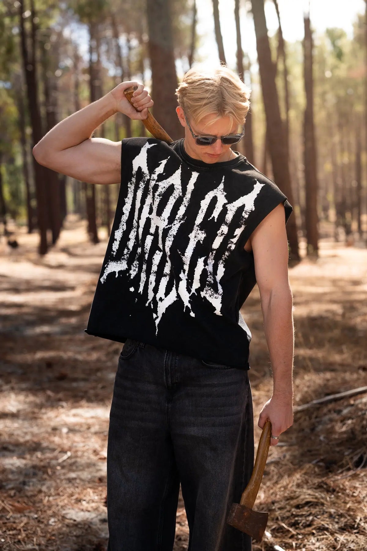 Agony Cropped Gym Tank DIALED