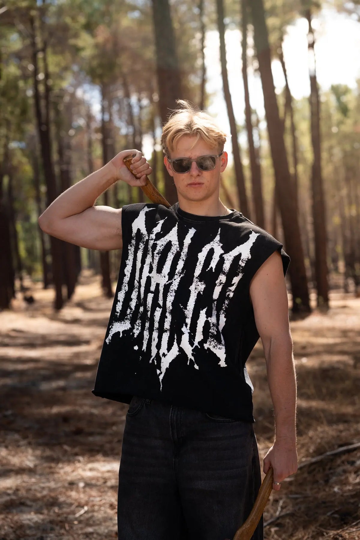 Agony Cropped Gym Tank DIALED