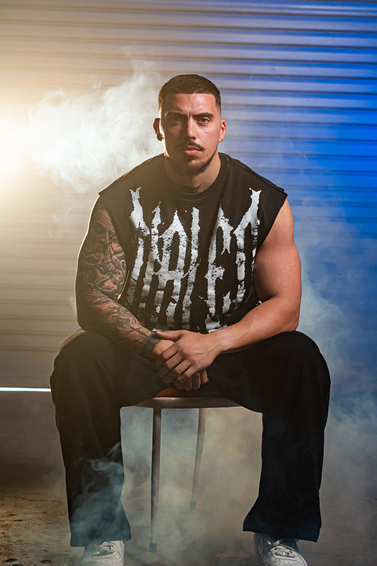 Agony Crop Cut Off Tank