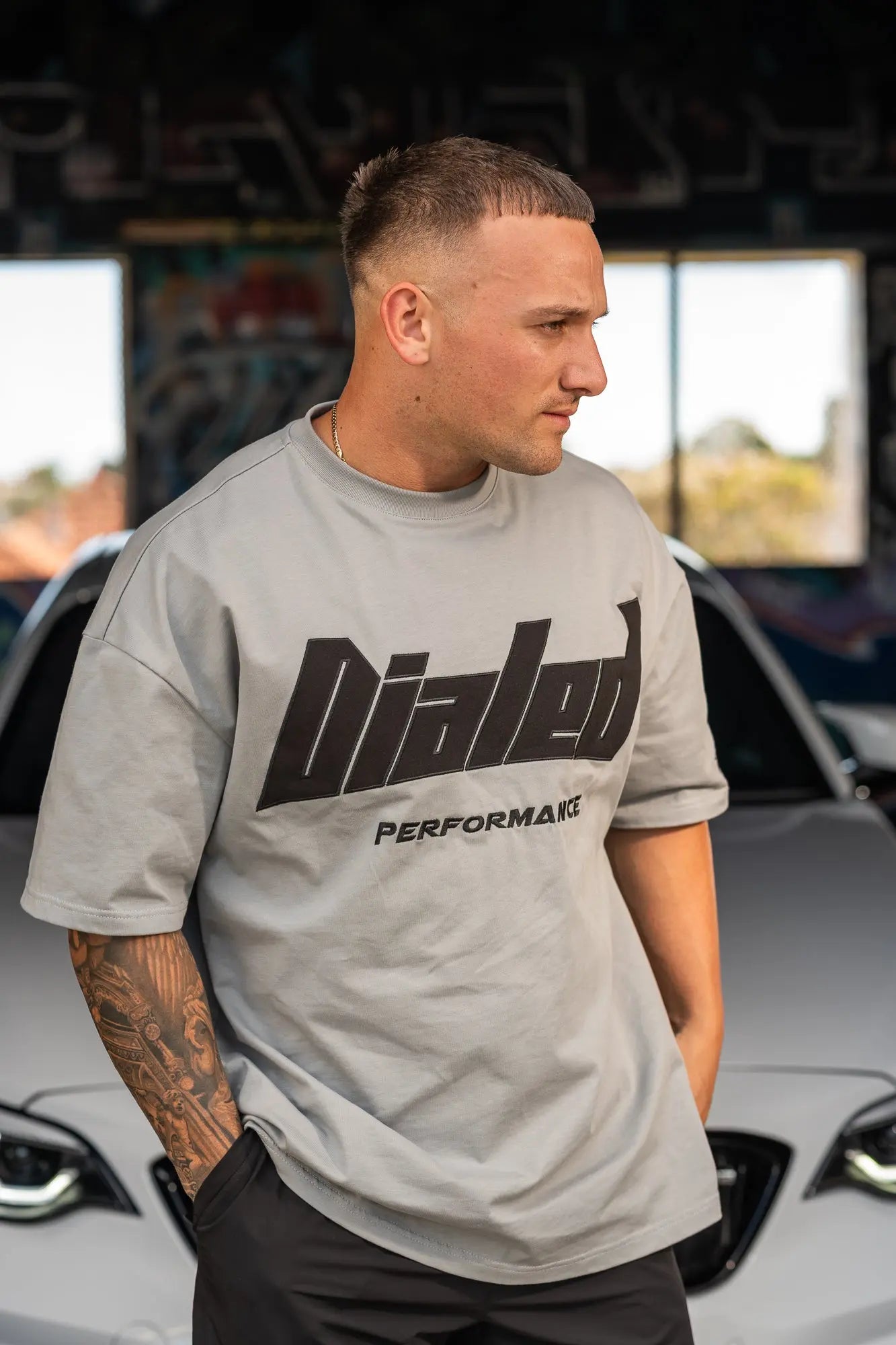 Timeless Oversized Gym T Shirt DIALED