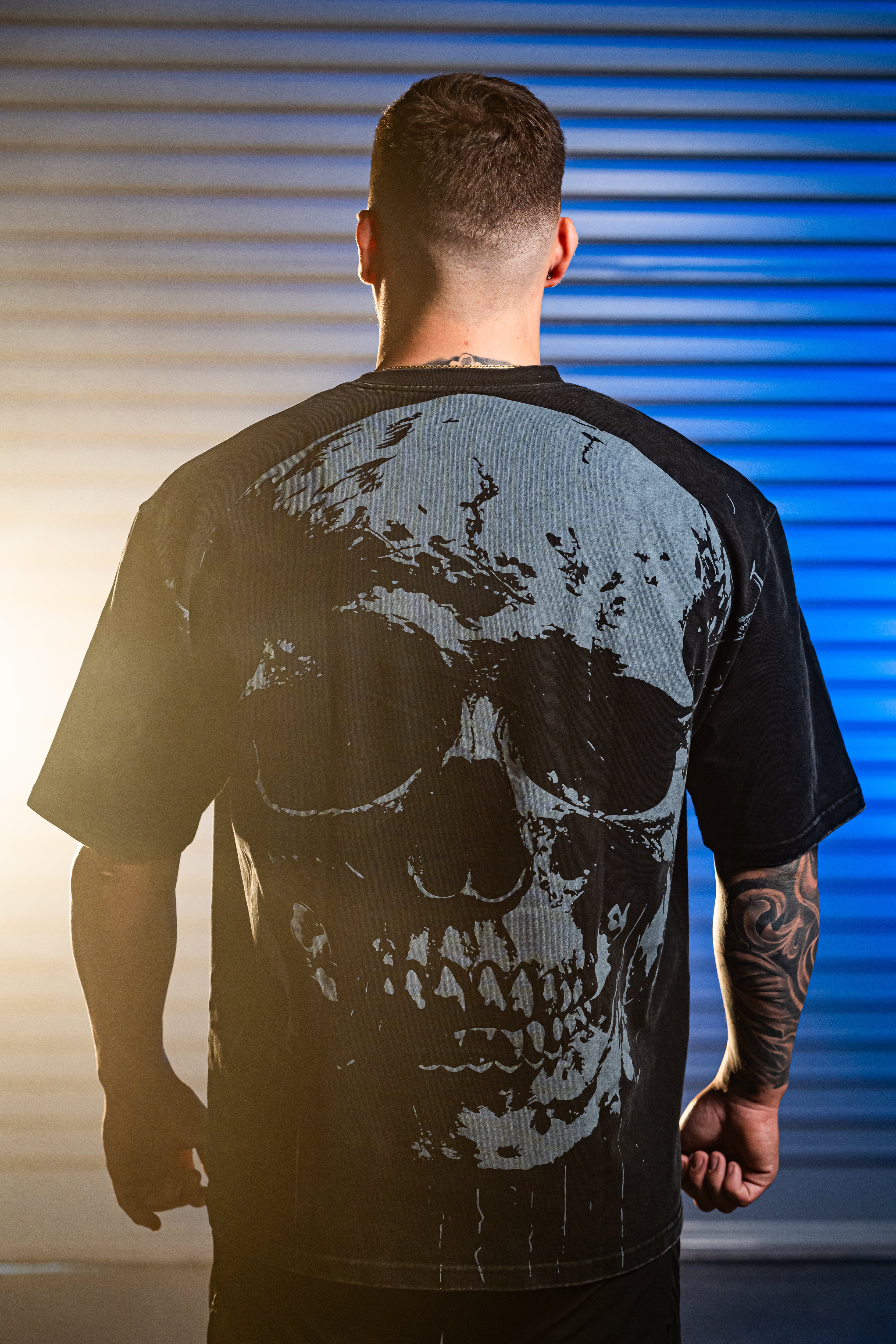 Acid Washed Death Print Tee